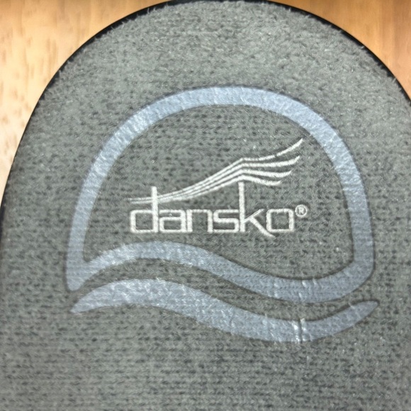 Dansko Sophie Rainbow Double Buckle Strap Sandals Women’s  Black and Gray SZ 37 - Picture 8 of 10